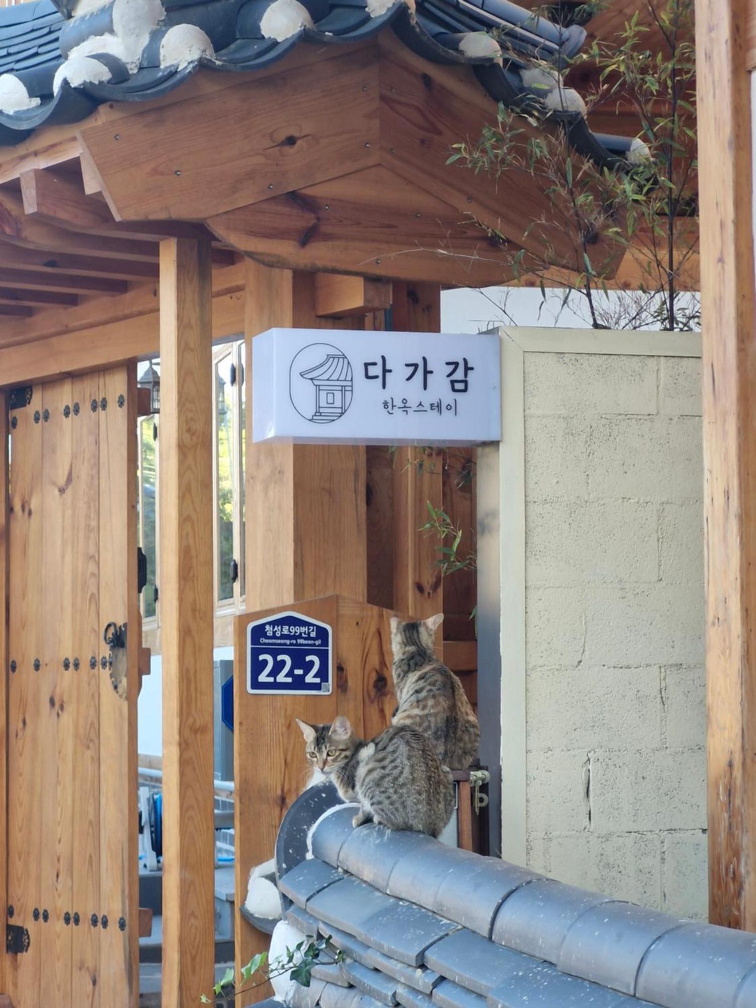Hanok Stay Da-Ga-Gam Gyeongju Exterior photo